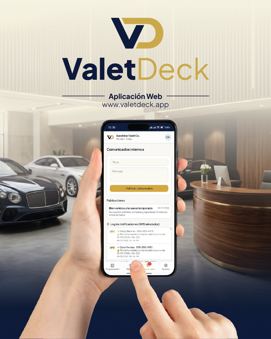 ValetDeck